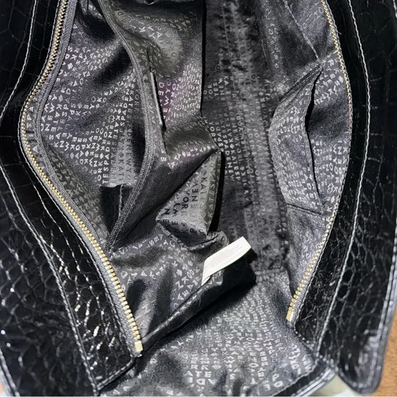 Kate Spade Elissa Bristol Large Black Croc Tote Bag - Like New with No Flaws! ♠️ - Picture 10 of 12
